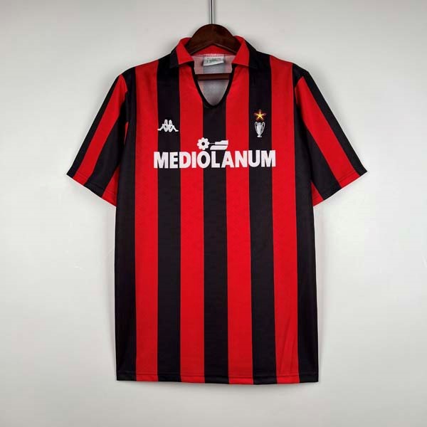 Tailandia Camiseta AC Milan 1st Retro 1989-1990